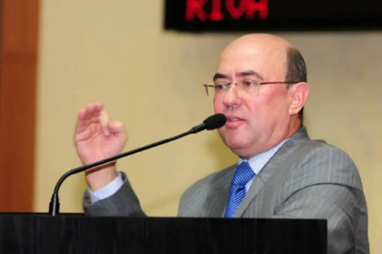 O deputado José Geraldo Riva (PSD), presidente da Assembleia Legislativa de Mato Grosso (Maurício Barbant/ALMT)