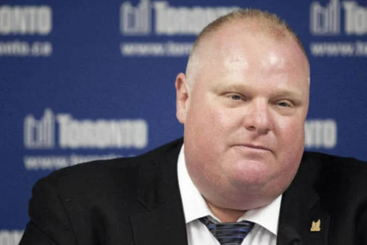 "Não consumo crack nem sou um drogado. E não posso comentar sobre um vídeo que não vi e nem sequer existe", disse o prefeito de Toronto, Rob Ford ( REUTERS/Brett Gundlock)