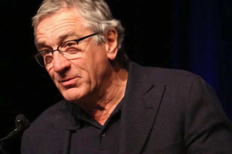 O ator americano Robert De Niro: De Niro enviou seu depoimento por e-mail por meio de escritório de advocacia (Robin Marchant/Getty Images)