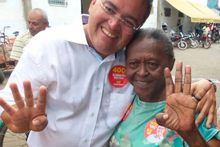 
	Roberto Rocha, do PSB do Maranh&atilde;o: eleito Senador no estado
 (Reprodução / Facebook)