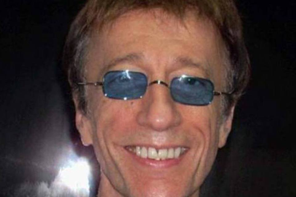 Robin Gibb, ex-Bee Gees, está internado em coma em Londres