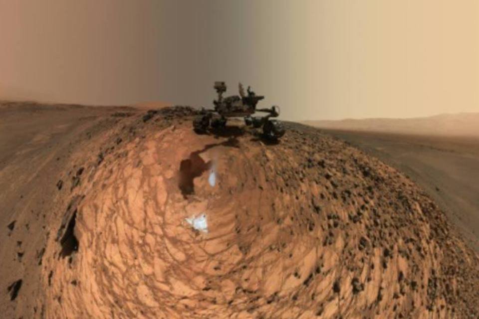 Robô não pode passar por zonas de Marte com chance de vida