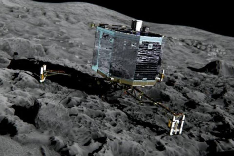 Repouso eterno se aproxima para robô Philae