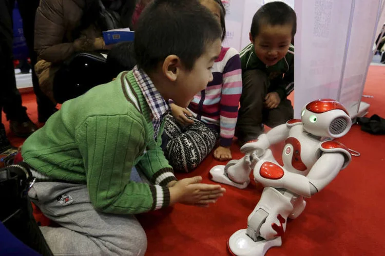 
	Rob&oacute;tica: &quot;Sabemos que estamos a ponto de come&ccedil;ar uma nova era da rob&oacute;tica e temos um grande futuro pela frente&quot;
 (Jason Lee / Reuters)