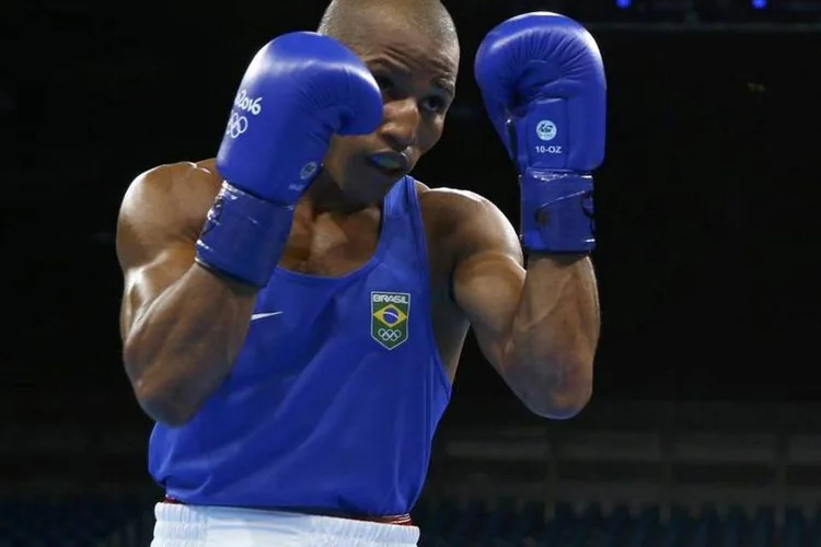 
	Boxe: em caso de novo triunfo, Robson j&aacute; ter&aacute; uma medalha garantida, pois no boxe ol&iacute;mpico os dois derrotados nas semifinais levam o bronze
 (Peter Cziborra / Reuters)