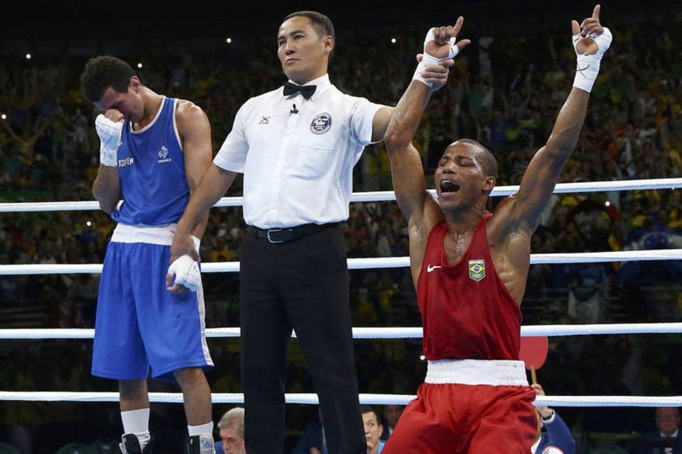 Robson Conceição fatura 1º título olímpico do Brasil no boxe