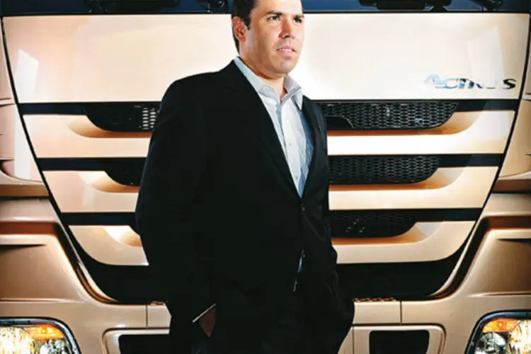 Eduardo Rocha, presidente da área automotiva da Rodobens: missão de ser a primeira empresa do setor na bolsa brasileira (Germano Lüders/EXAME.com)