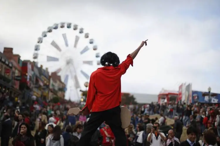 Público durante o festival de música Rock in Rio Lisboa, em Portugal (Rafael Marchante/Reuters)