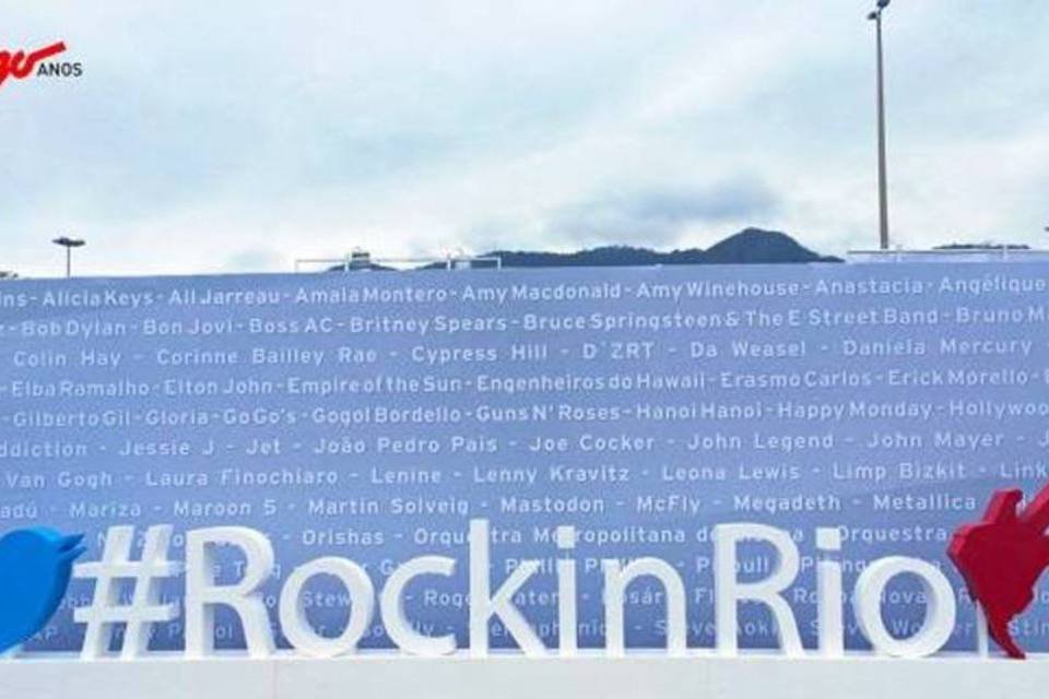 Rock in Rio gera 1,7 milhão de tweets no 1º final de semana