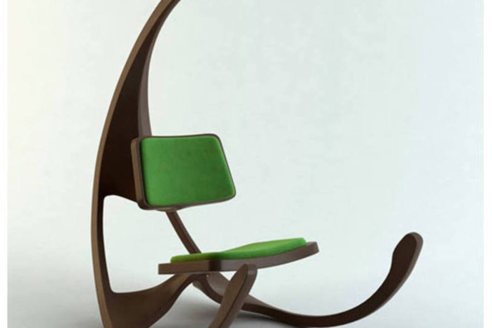 Rocking Wheel Chair: uma moderna cadeira de balanço