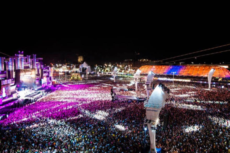 A turma que fica atrás do palco agora já é bem valorizada