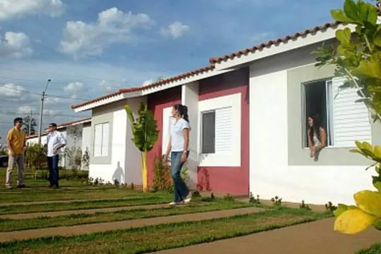 Casas populares construídas pela Rodobens: Uma das áreas está em perímetro urbano, com 698 mil metros quadrados (./Divulgação)
