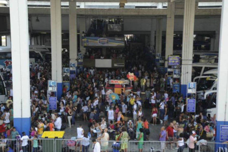 Rodoviária Novo Rio deve receber mais de 422 mil no feriadão