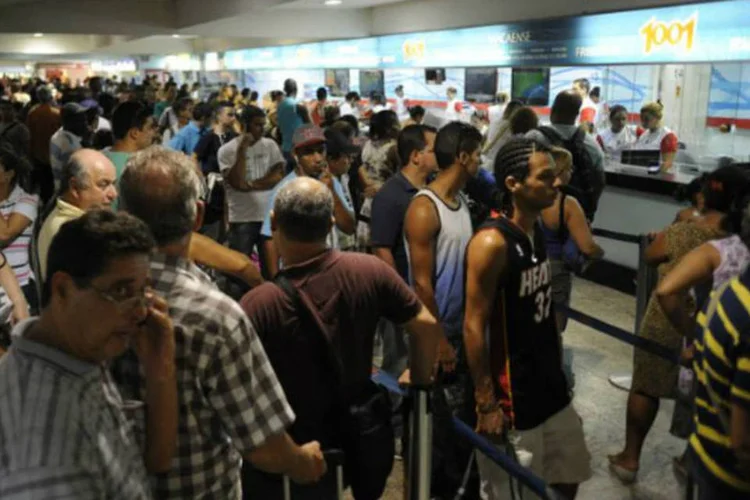
	Novo Rio: de acordo com a concession&aacute;ria que administra a rodovi&aacute;ria, o maior movimento durante o feriad&atilde;o ser&aacute; hoje
 (Fernando Frazão/Agência Brasil)