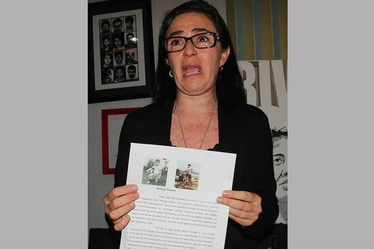 
	Angelita Muxfeldt, parente de Rodrigo Gularte: momento exato das execu&ccedil;&otilde;es ser&aacute; anunciado na ter&ccedil;a, informou um porta-voz
 (REUTERS/Antara Foto/Yudhi Mahatma)