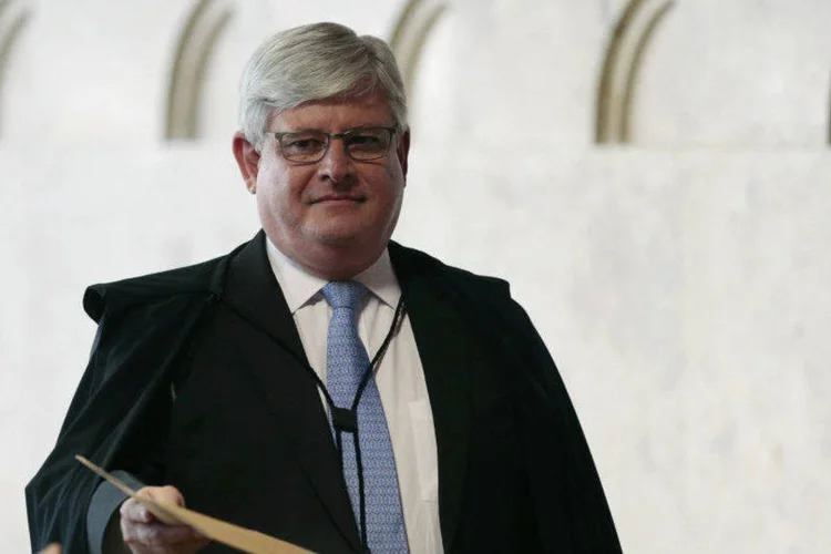 
	Procurador-geral da Rep&uacute;blica, Rodrigo Janot: atualmente, Dirceu est&aacute; em pris&atilde;o preventiva
 (Ueslei Marcelino/Reuters)