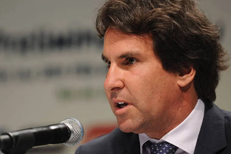 
	Rodrigo Paiva, ex-assessor de imprensa da CBF: Paiva, que trabalhou em parte da gest&atilde;o de Marin e por anos na de Ricardo Teixeira, foi demitido logo ap&oacute;s a Copa do Mundo no Brasil
 (Michael Regan/Getty Images)