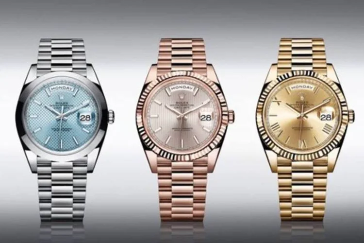 Os novos Rolex Day-Date 40 (Divulgação/WatchTime Brasil)