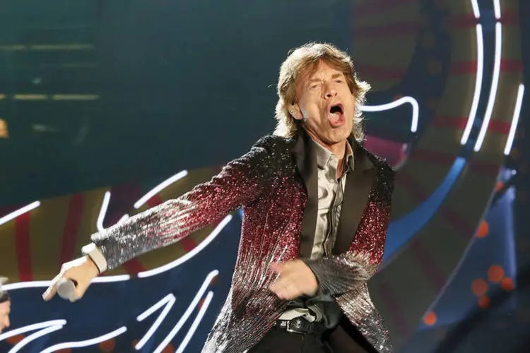 
	Mick Jagger: os Rolling Stones retornam ao Brasil para uma nova turn&ecirc;
 (Rodrigo Garrido / Reuters)