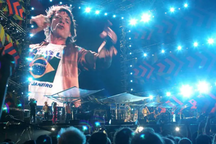 Show dos Rolling Stones no Brasil: não há data para a banda voltar aos palcos (GUTO COSTA/Divulgação)