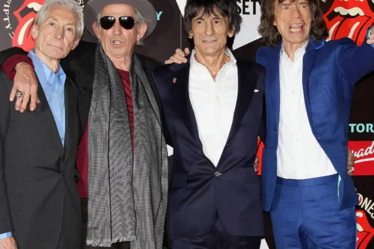 
	Rolling Stones em evento: banda est&aacute; na turn&ecirc; de anivers&aacute;rio
 (Chris Jackson/ Getty Images)