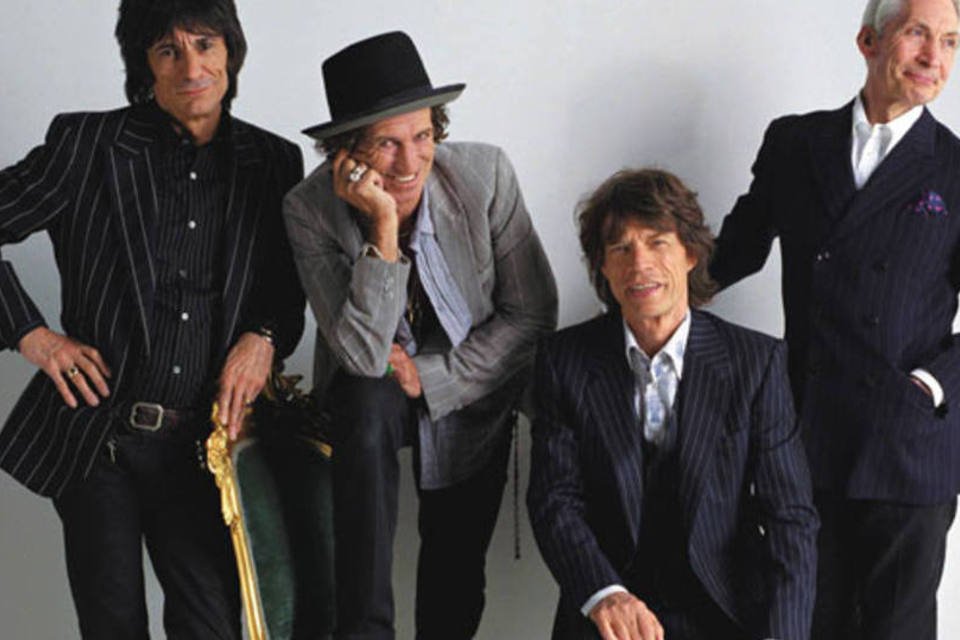 Rolling Stones celebram 50º aniversário com livro de fotos