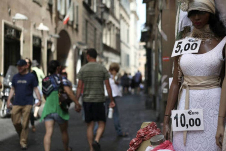 Preços ao consumidor italiano ficam estáveis em julho