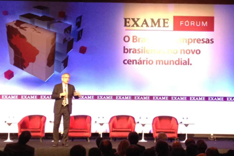 Paul Romer: "A coisa mais importante que o governo pode fazer nesse novo mundo é ajudar a elevar a qualificação das pessoas, o que vai gerar maior renda” (Lilian Sobral/ EXAME.com)