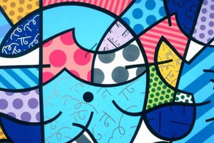 Quadro de Romero Britto: processo corre na justiça porto-riquenha (Reprodução/Romero Britto)