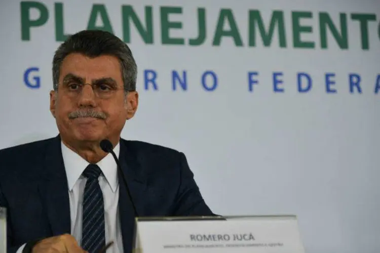 Romero Jucá: o assessor do senador também teria recebido repasse de 10% (Antonio Cruz/Agência Brasil)
