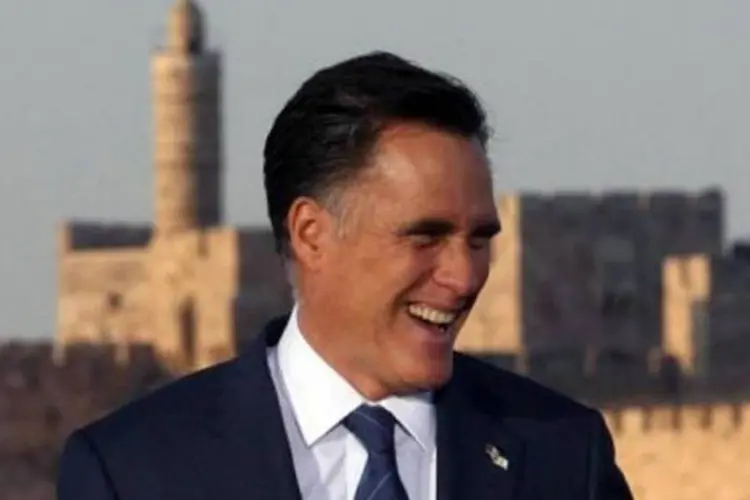 Mitt Romney: o porta-voz de Romney, Rick Groka, assinalou que o ex-governador de Massachusetts "pronunciou mal, palavras com som similar" (©AFP / Alex Kolomoisky)