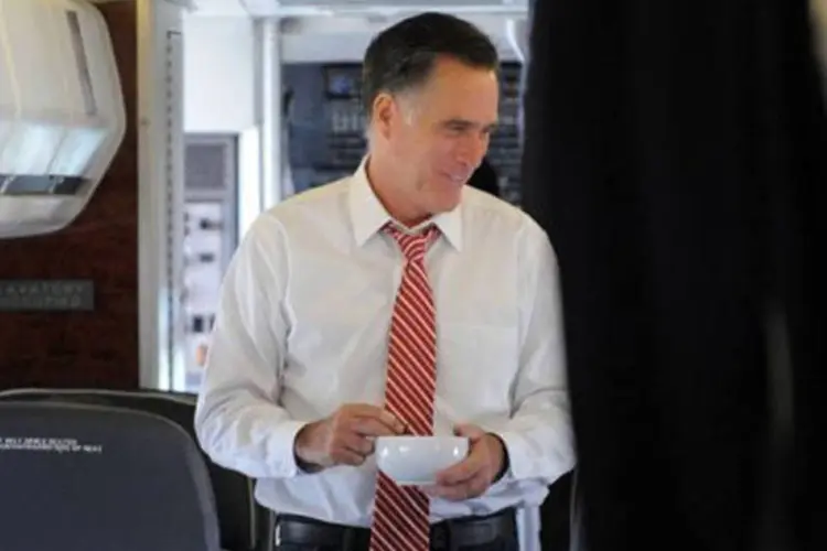 O candidato republicano à Casa Branca, Mitt Romney
 (Jewel Samad/AFP)