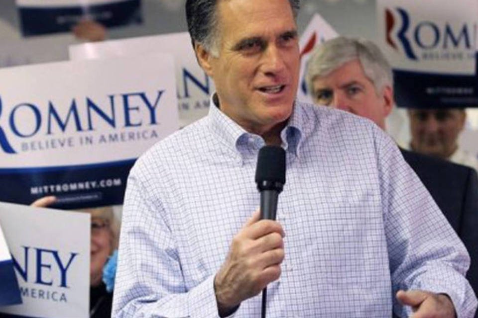 Romney faz campanha com possível candidata à Vice