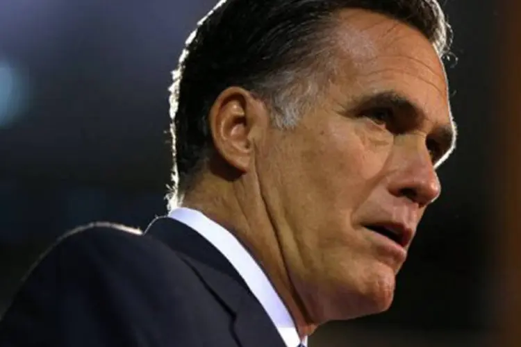 
	Mitt Romney: Romney tentou moderar suas posi&ccedil;&otilde;es em quest&otilde;es incluindo a tributa&ccedil;&atilde;o os ricos, imigra&ccedil;&atilde;o e sa&uacute;de, bem como sobre o aborto
 (©AFP/Getty Images / Justin Sullivan)