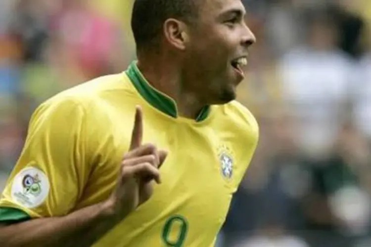 Ronaldo: jogador na época dos jogos da penúltima Copa