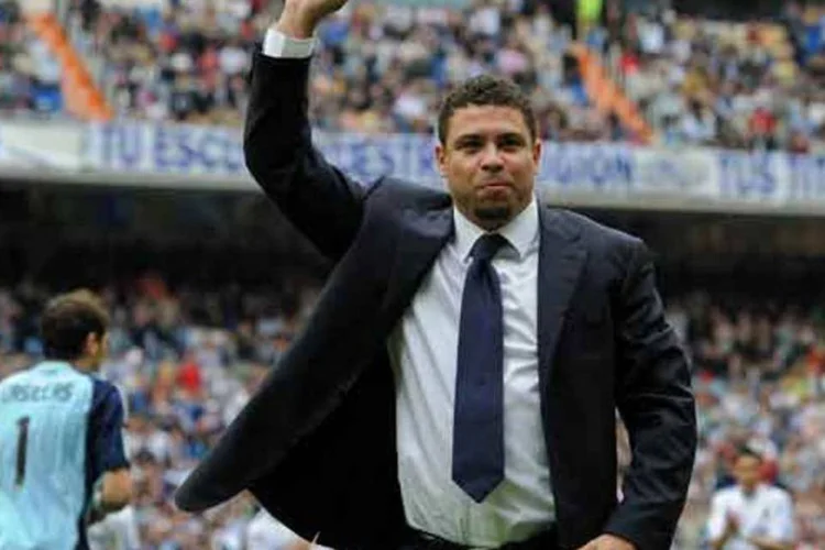 
	Ronaldo em jogo do Real Madrid em abril de 2011: Ronaldo aproveitou para elogiar Jos&eacute; Mourinho, ao dizer que votaria nele para treinador do ano
 (Getty Images)