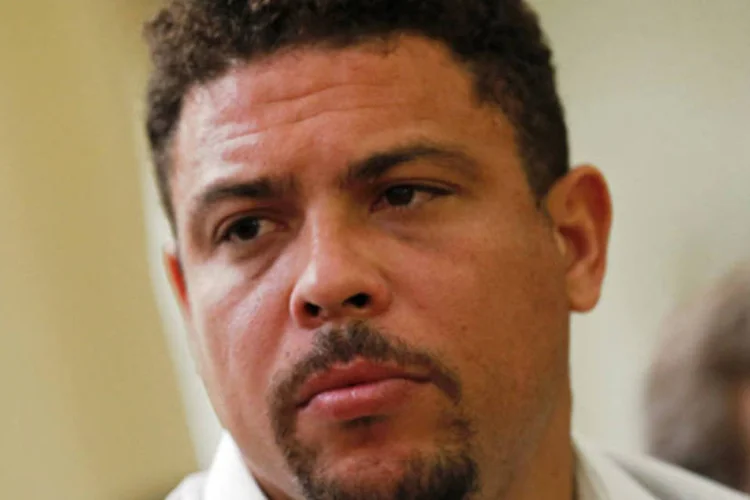 O ex-jogador de futebol Ronaldo Fenômeno: segundo Ronaldo, "apesar da minoria de vândalos", as manifestações têm todo o seu apoio. (REUTERS/Sergio Moraes)