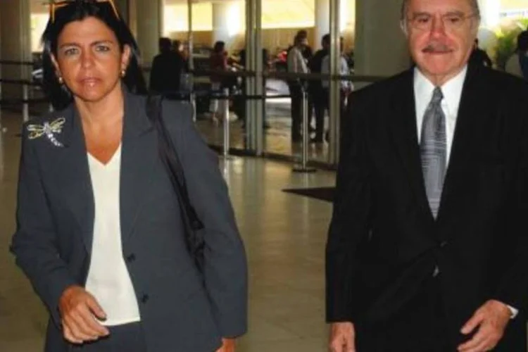 Roseana e seu pai, José Sarney: cúpula do PT impõe apoio à pré-candidata ao governo do Maranhão. (.)