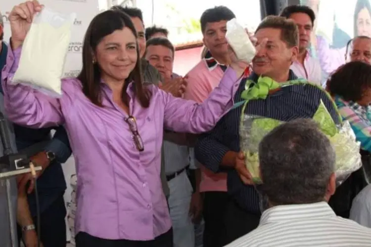 
	Roseana Sarney, governadora do Maranh&atilde;o: &ldquo;o Estado est&aacute; indo muito bem&rdquo;, diz ela, refutando qualquer possibilidade de interven&ccedil;&atilde;o federal
 (Divulgação / Governo do Estado do Maranhão)