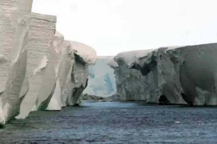 Plataforma de Gelo Ross, na Antártida (Wikimedia Commons)