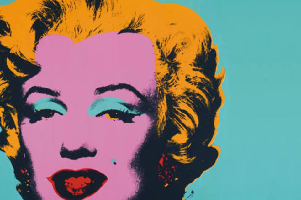 
	Rosto de Marilyn Monroe, feito por Andy Warhol:&nbsp;uma d&uacute;zia de desenhos e fotografias&nbsp;in&eacute;ditas&nbsp;permanecia escondida
 (Divulgação)