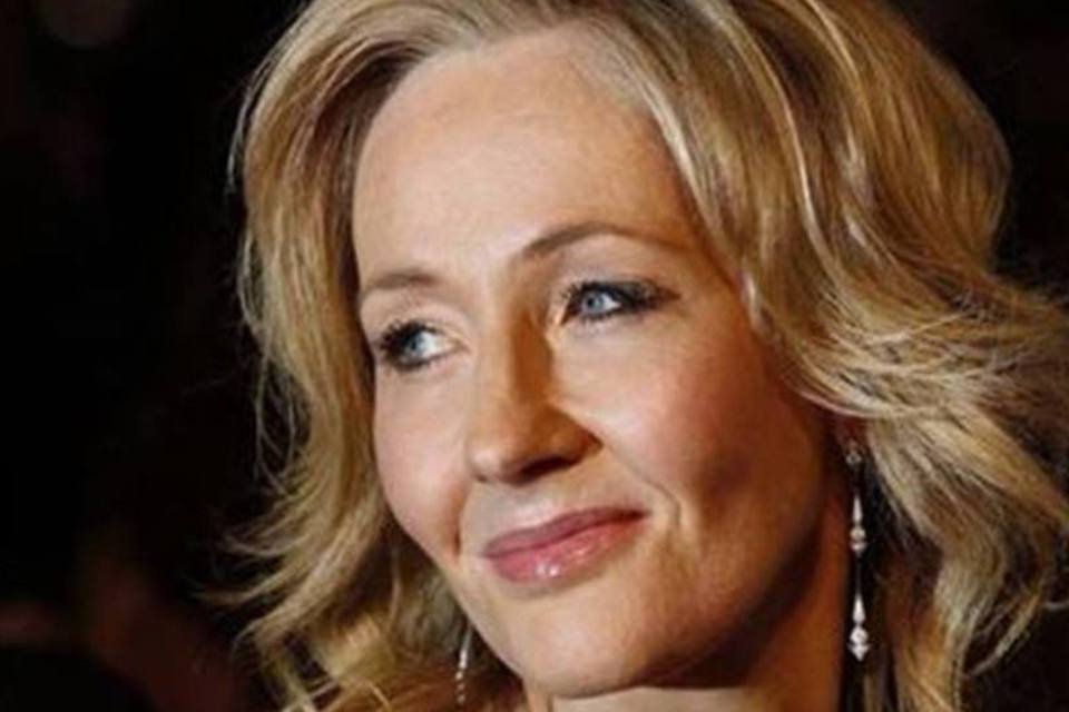 J.K. Rowling: "Escreva como você, ninguém mais pode fazer isso" (Stefan Wermuth/Reuters)
