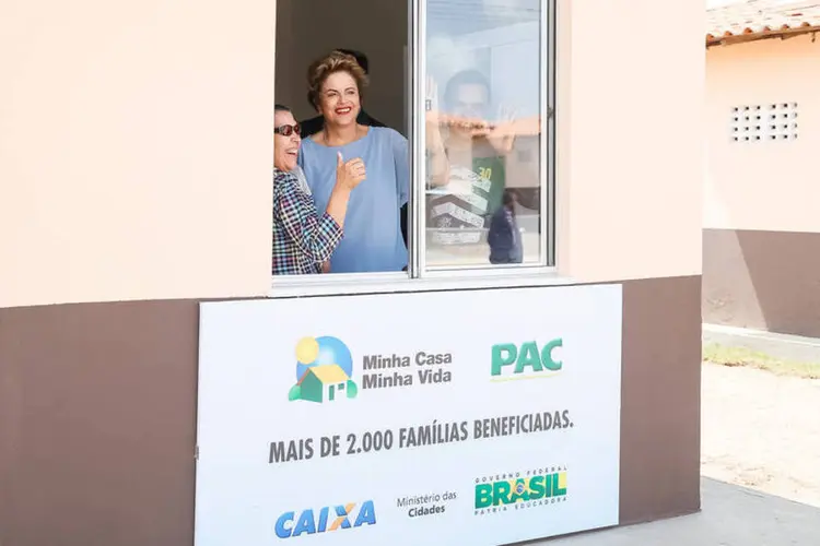 
	MInha Casa Minha Vida: em Santar&eacute;m (PA), a presidente inaugura mais de 3 mil unidades habitacionais do Programa Minha Casa, Minha Vida
 (Roberto Stuckert Filho/ PR)