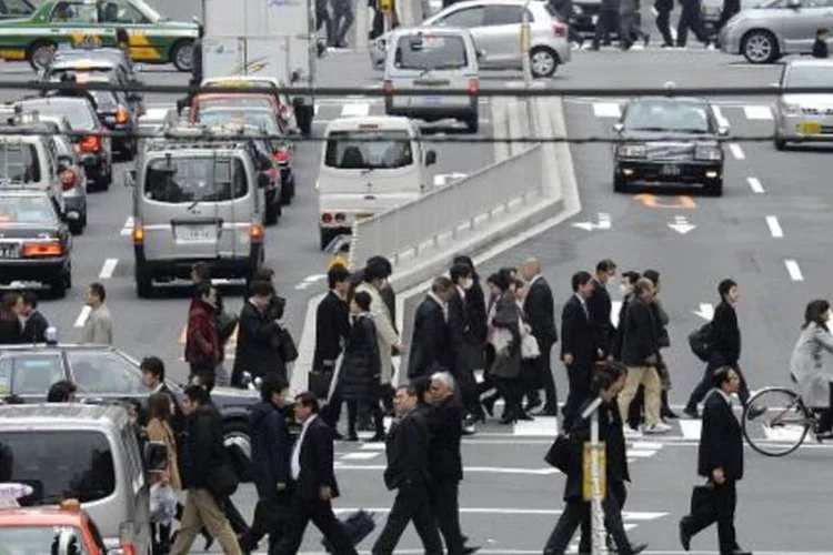 O governo japonês provavelmente anunciará seu novo objetivo na cúpula do G7 em junho na Alemanha (Kazuhiro Nogi/AFP)