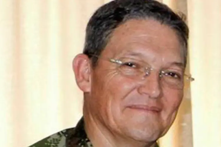 
	Rub&eacute;n Alzate: a captura do general provocou a pior crise nos dois anos do processo de paz
 (Oficina de Prensa del Ejército/AFP)
