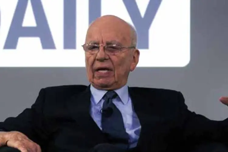 Rupert Murdoch: fechamento do tabloide é visto como tentativa de proteger os interesses do grupo, cujas ações caíram nas bolsas de valores e tiveram prejuízos com publicidade (Getty Images)