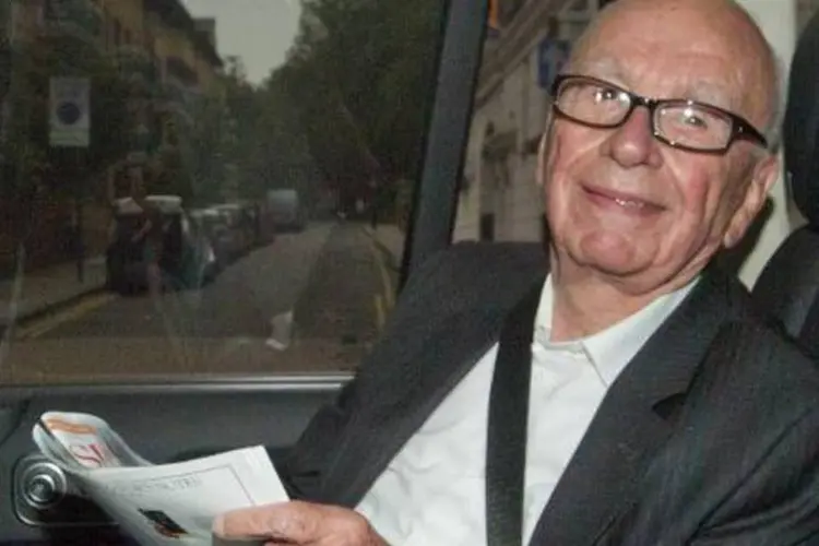 O magnata da mídia Rupert Murdoch: BSkyB anunciou a compra de ações da 21st Century Fox (Justin Tallis/AFP)