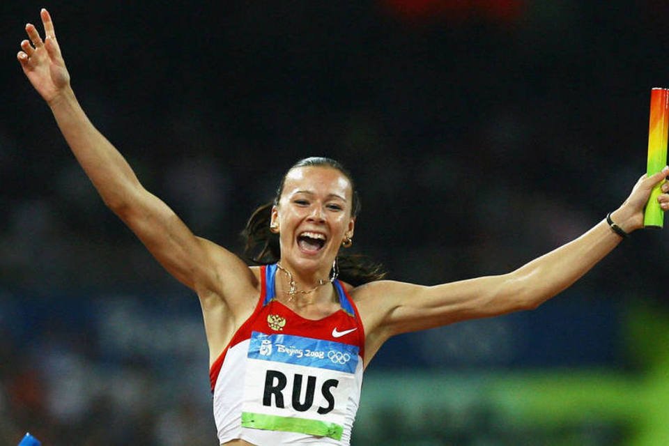 
	Atleta russa em Pequim-2008: o COI armazena amostras por uma d&eacute;cada para realizar testes com novos m&eacute;todos ou para novas subst&acirc;ncias
 (Shaun Botterill/Getty Images)