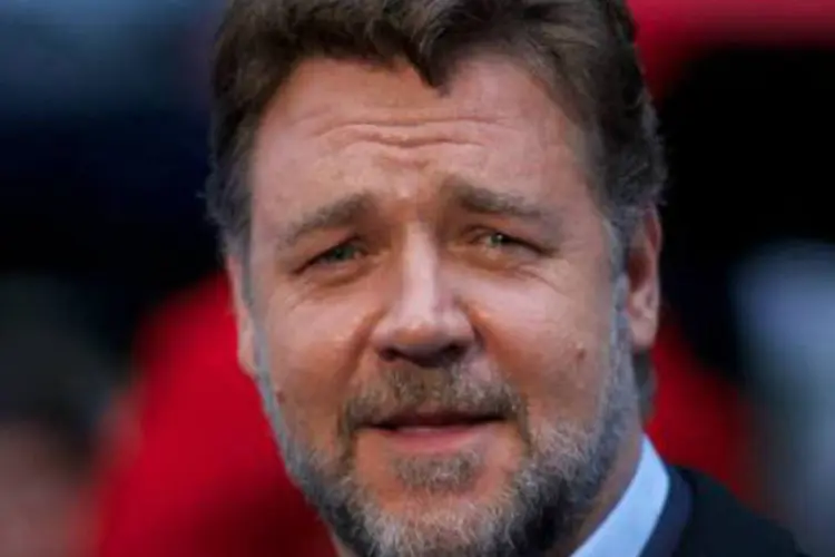 O ator australiano Russell Crowe, do filme "Noé": proibição está relacionada a uma representação imprópria do profeta muçulmano, segundo autoridades (AFP)