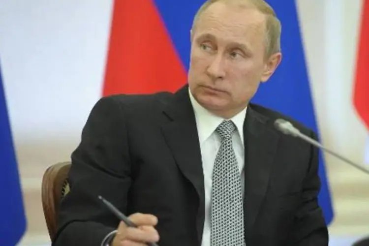 Vladimir Putin: Washington também pretende endurecer os requisitos de regulação de algumas exportações de alta tecnologia que podem ter uso militar para a Rússia (Alexey Druzhinin/AFP)